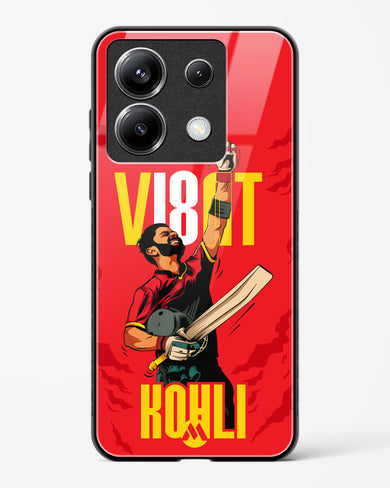 Virat King Kohli Glass Case Phone Cover-(Xiaomi)