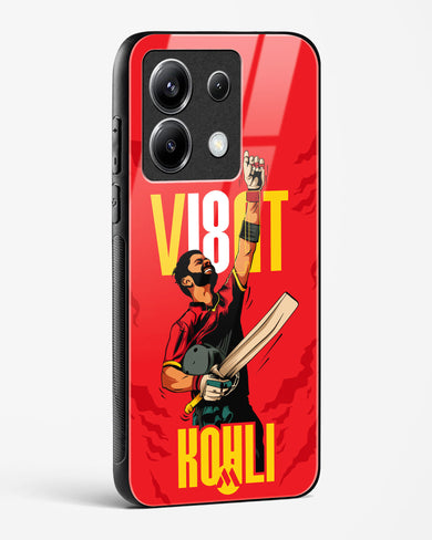 Virat King Kohli Glass Case Phone Cover-(Xiaomi)