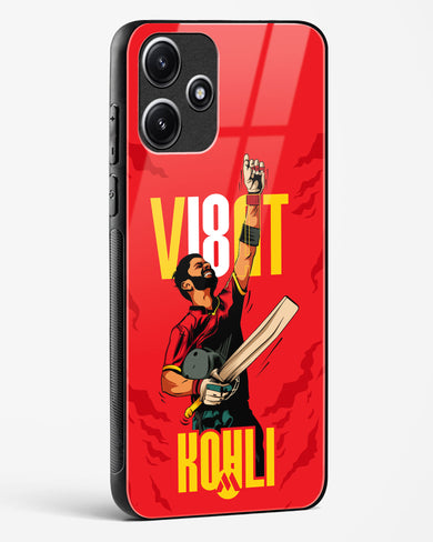 Virat King Kohli Glass Case Phone Cover-(Xiaomi)