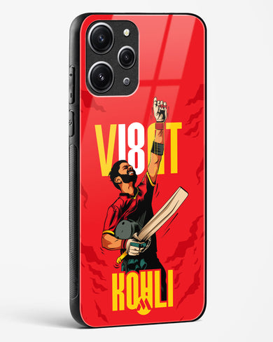 Virat King Kohli Glass Case Phone Cover-(Xiaomi)