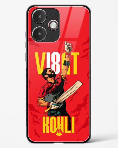 Virat King Kohli Glass Case Phone Cover (Xiaomi)