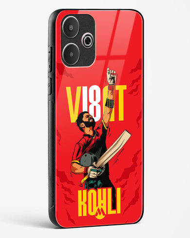 Virat King Kohli Glass Case Phone Cover (Xiaomi)