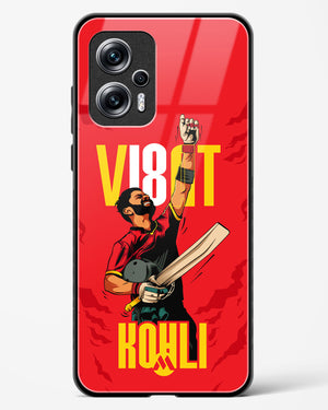 Virat King Kohli Glass Case Phone Cover (Xiaomi)
