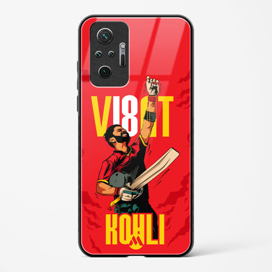 Virat King Kohli Glass Case Phone Cover-(Xiaomi)