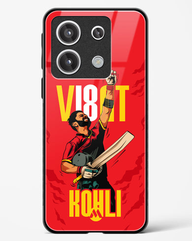 Virat King Kohli Glass Case Phone Cover-(Xiaomi)