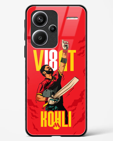 Virat King Kohli Glass Case Phone Cover-(Xiaomi)