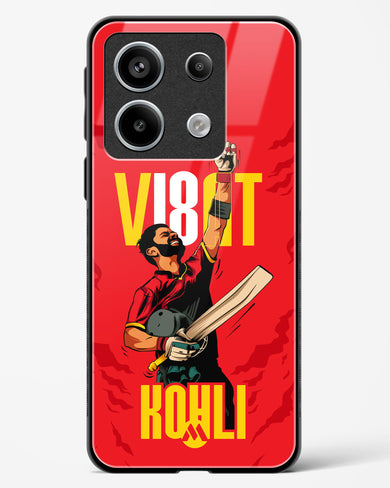 Virat King Kohli Glass Case Phone Cover-(Xiaomi)