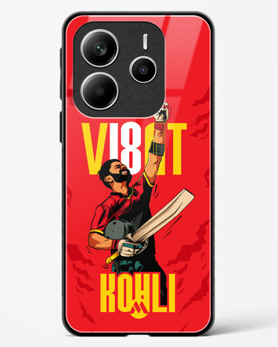 Virat King Kohli Glass Case Phone Cover (Xiaomi)