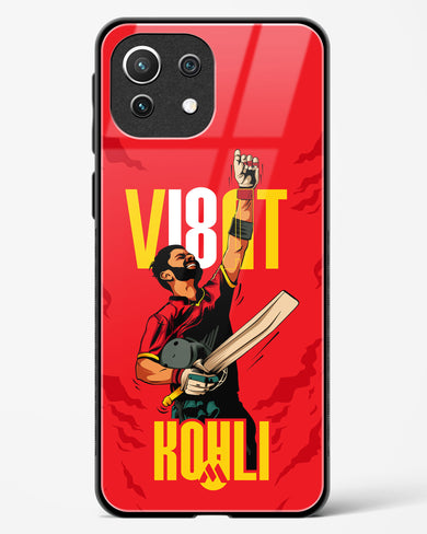 Virat King Kohli Glass Case Phone Cover-(Xiaomi)