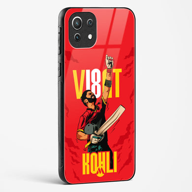 Virat King Kohli Glass Case Phone Cover-(Xiaomi)