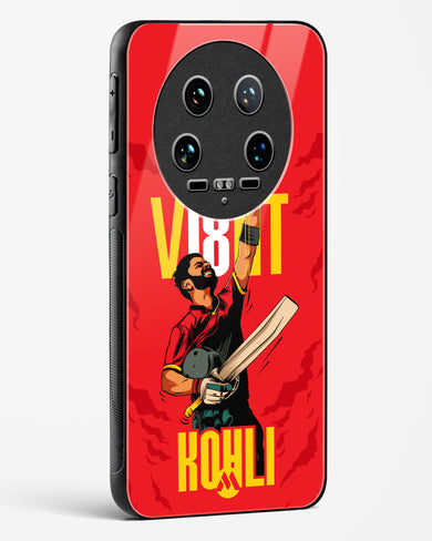 Virat King Kohli Glass Case Phone Cover-(Xiaomi)