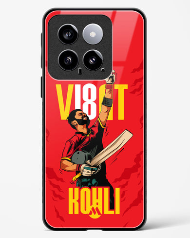 Virat King Kohli Glass Case Phone Cover-(Xiaomi)