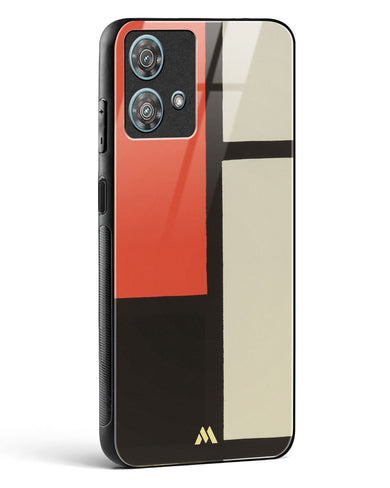 Composition [Piet Mondrian] Glass Case Phone Cover (Motorola)