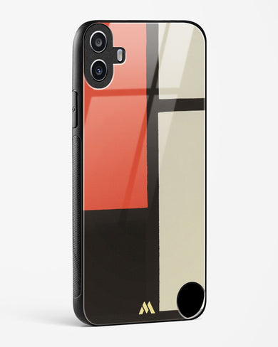 Composition [Piet Mondrian] Glass Case Phone Cover (Nothing)