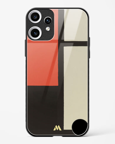 Composition [Piet Mondrian] Glass Case Phone Cover (Nothing)