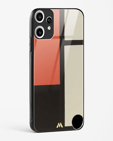 Composition [Piet Mondrian] Glass Case Phone Cover (Nothing)