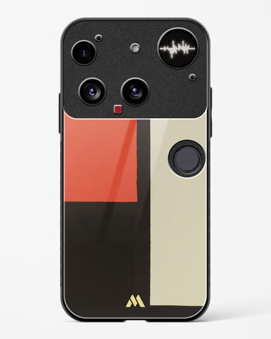 Composition [Piet Mondrian] Glass Case Phone Cover (Nothing)