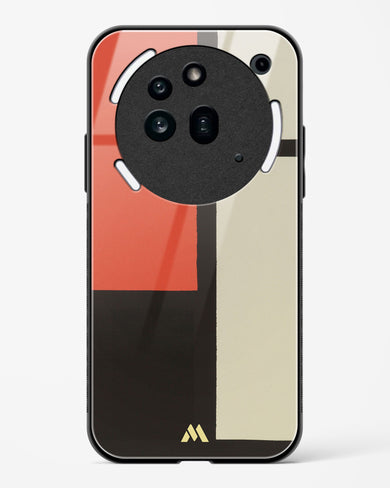 Composition [Piet Mondrian] Glass Case Phone Cover (Nothing)