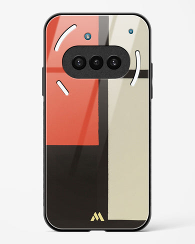 Composition [Piet Mondrian] Glass Case Phone Cover (Nothing)