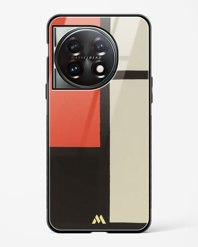 Composition [Piet Mondrian] Glass Case Phone Cover (OnePlus)