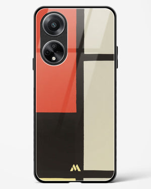 Composition [Piet Mondrian] Glass Case Phone Cover (Oppo)