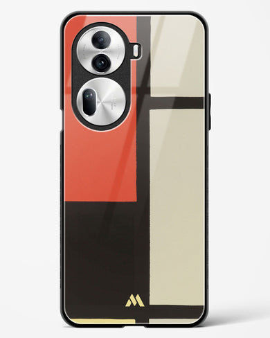 Composition [Piet Mondrian] Glass Case Phone Cover (Oppo)