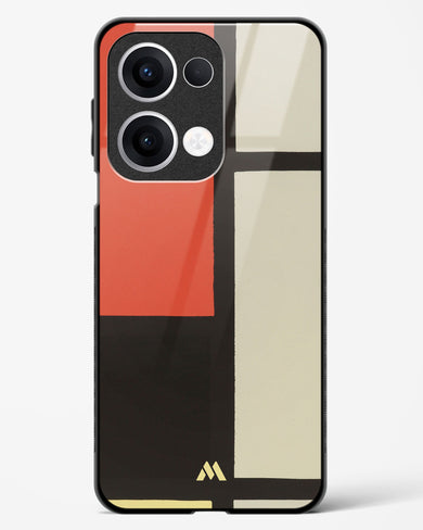 Composition [Piet Mondrian] Glass Case Phone Cover (Oppo)