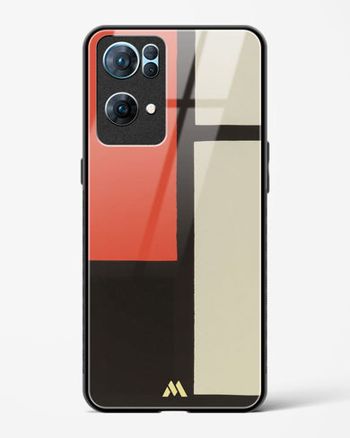 Composition [Piet Mondrian] Glass Case Phone Cover (Oppo)