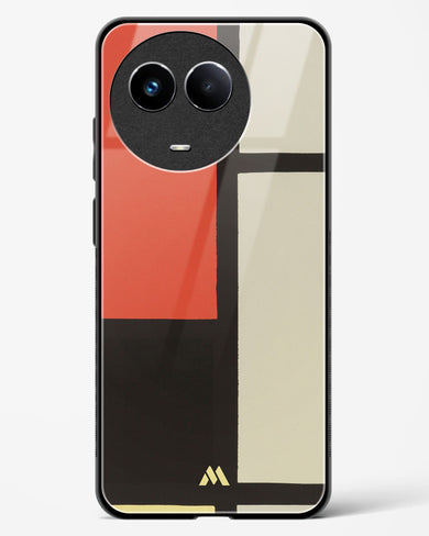 Composition [Piet Mondrian] Glass Case Phone Cover-(Realme)