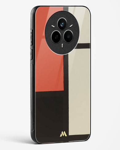 Composition [Piet Mondrian] Glass Case Phone Cover (Realme)
