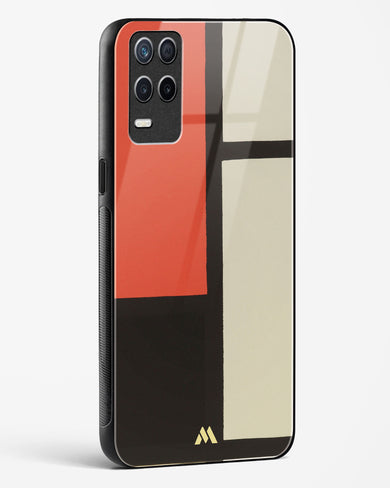 Composition [Piet Mondrian] Glass Case Phone Cover (Realme)