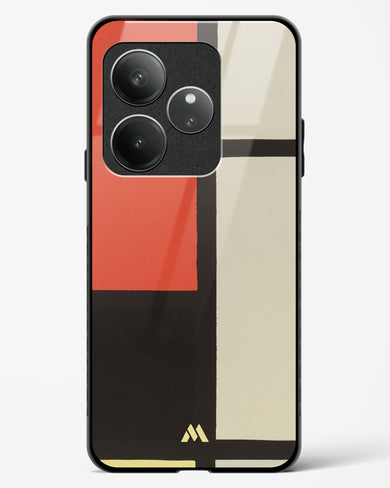 Composition [Piet Mondrian] Glass Case Phone Cover (Realme)