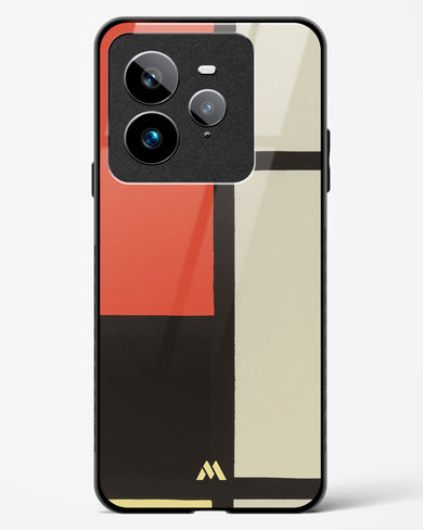 Composition [Piet Mondrian] Glass Case Phone Cover (Realme)