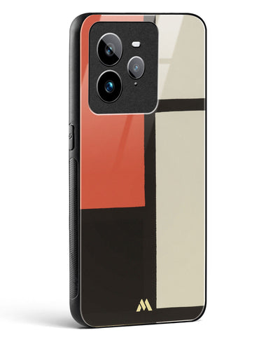 Composition [Piet Mondrian] Glass Case Phone Cover (Realme)