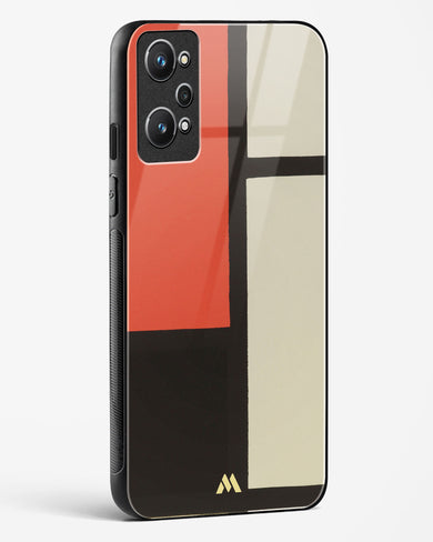 Composition [Piet Mondrian] Glass Case Phone Cover (Realme)