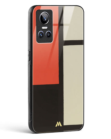 Composition [Piet Mondrian] Glass Case Phone Cover (Realme)