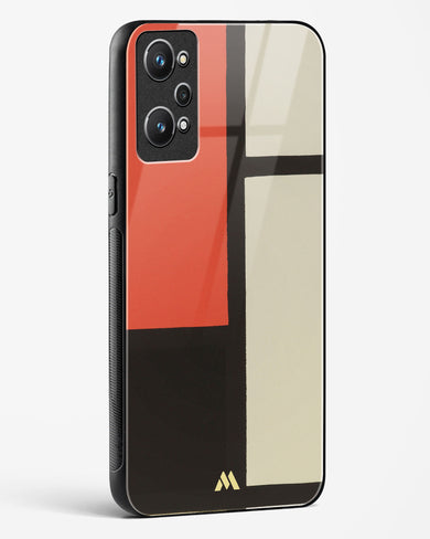 Composition [Piet Mondrian] Glass Case Phone Cover (Realme)