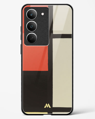 Composition [Piet Mondrian] Glass Case Phone Cover (Realme)