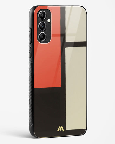 Composition [Piet Mondrian] Glass Case Phone Cover (Samsung)