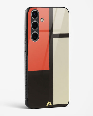 Composition [Piet Mondrian] Glass Case Phone Cover (Samsung)