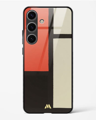 Composition [Piet Mondrian] Glass Case Phone Cover (Samsung)
