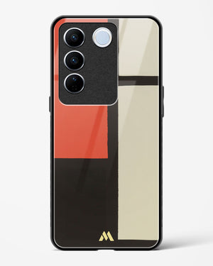 Composition [Piet Mondrian] Glass Case Phone Cover (Vivo)