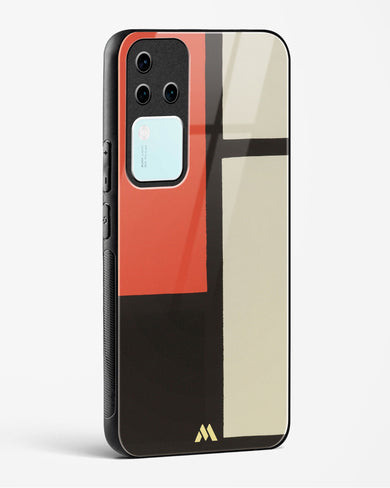 Composition [Piet Mondrian] Glass Case Phone Cover (Vivo)