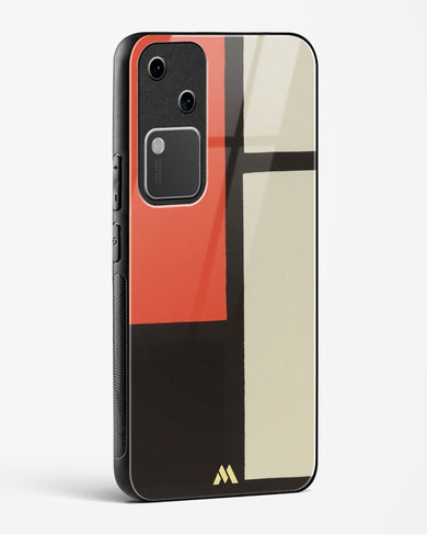 Composition [Piet Mondrian] Glass Case Phone Cover (Vivo)