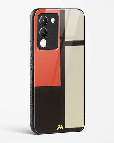 Composition [Piet Mondrian] Glass Case Phone Cover (Vivo)