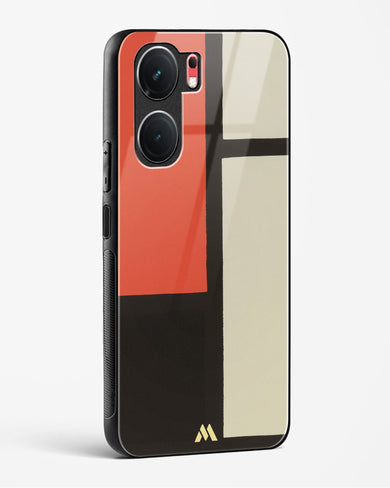 Composition [Piet Mondrian] Glass Case Phone Cover (Vivo)