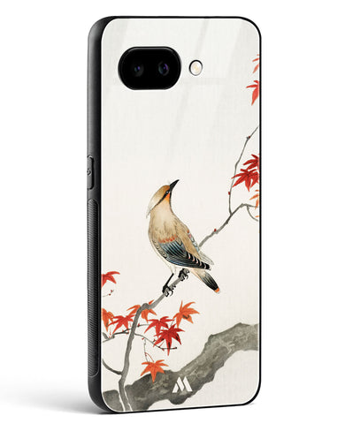 Japanese Plague bird On Maple [Ohara Koson] Glass Case Phone Cover (Google)