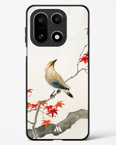 Japanese Plague bird On Maple [Ohara Koson] Glass Case Phone Cover (OnePlus)