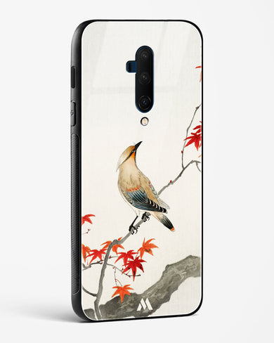 Japanese Plague bird On Maple [Ohara Koson] Glass Case Phone Cover (OnePlus)