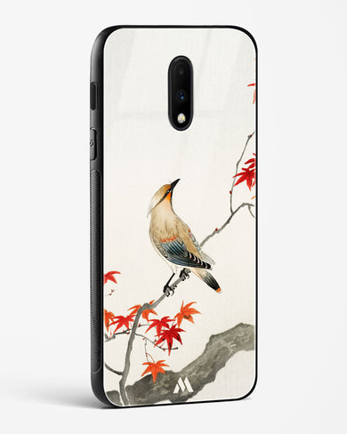 Japanese Plague bird On Maple [Ohara Koson] Glass Case Phone Cover (OnePlus)